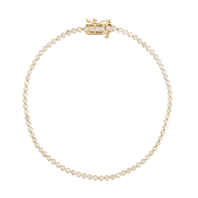 Ariel Gordon Jewelry Diamond Bezel Tennis Bracelet