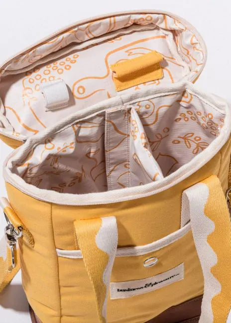 Business Pleasure Wine Cooler Tote Bag Riviera Mimosa