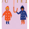Carolyn Suzuki Goods Raindrops Sympathy Card