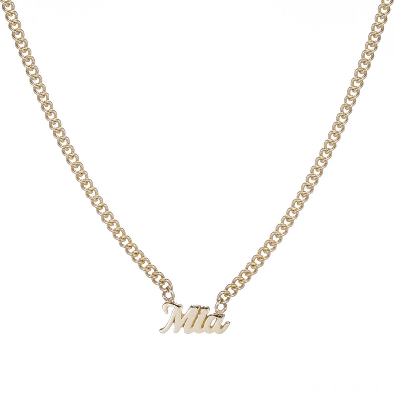 Personalize It Ariel Gordon Jewelry Script Name It Necklace (Up To 6 Letters)
