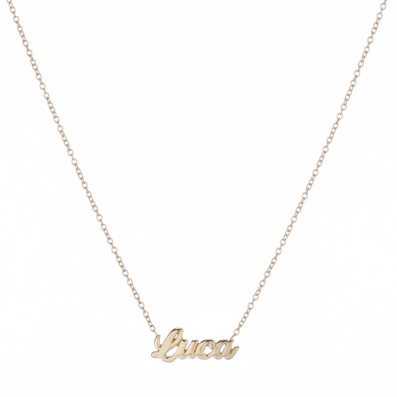 Personalize It Ariel Gordon Jewelry Script Name It Necklace (Up To 6 Letters)