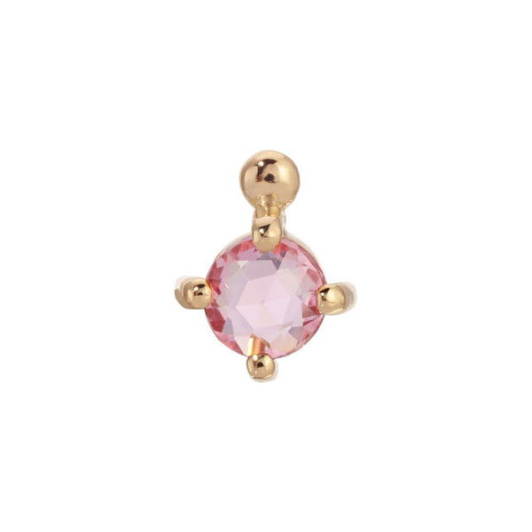 Jennie Kwon Designs Pink Sapphire Aria Stud