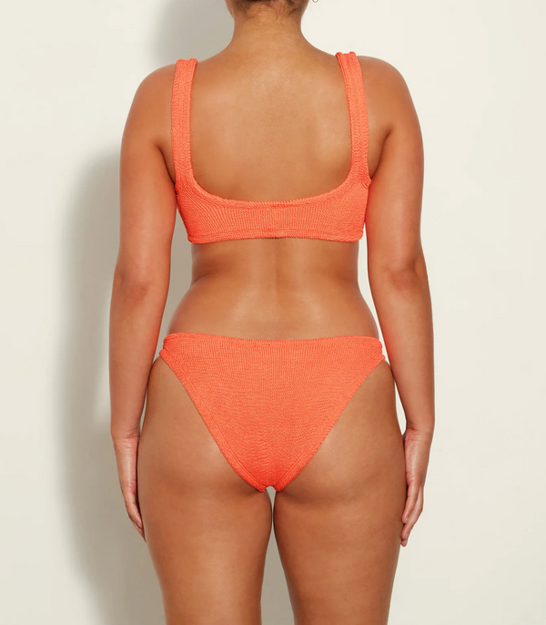 Hunza Xandra Bikini M Crinkle Orange