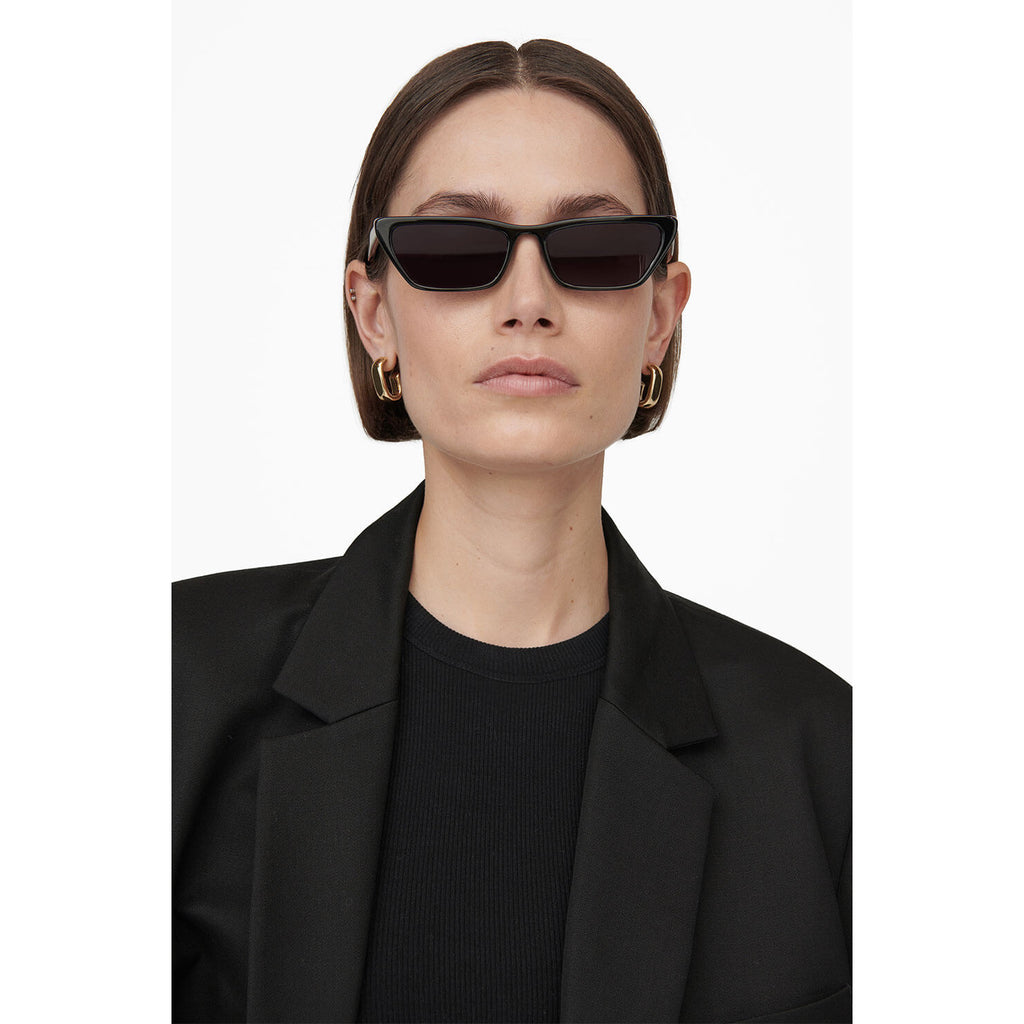 Anine Bing Lyon Sunglasses Black Atelerietheshop