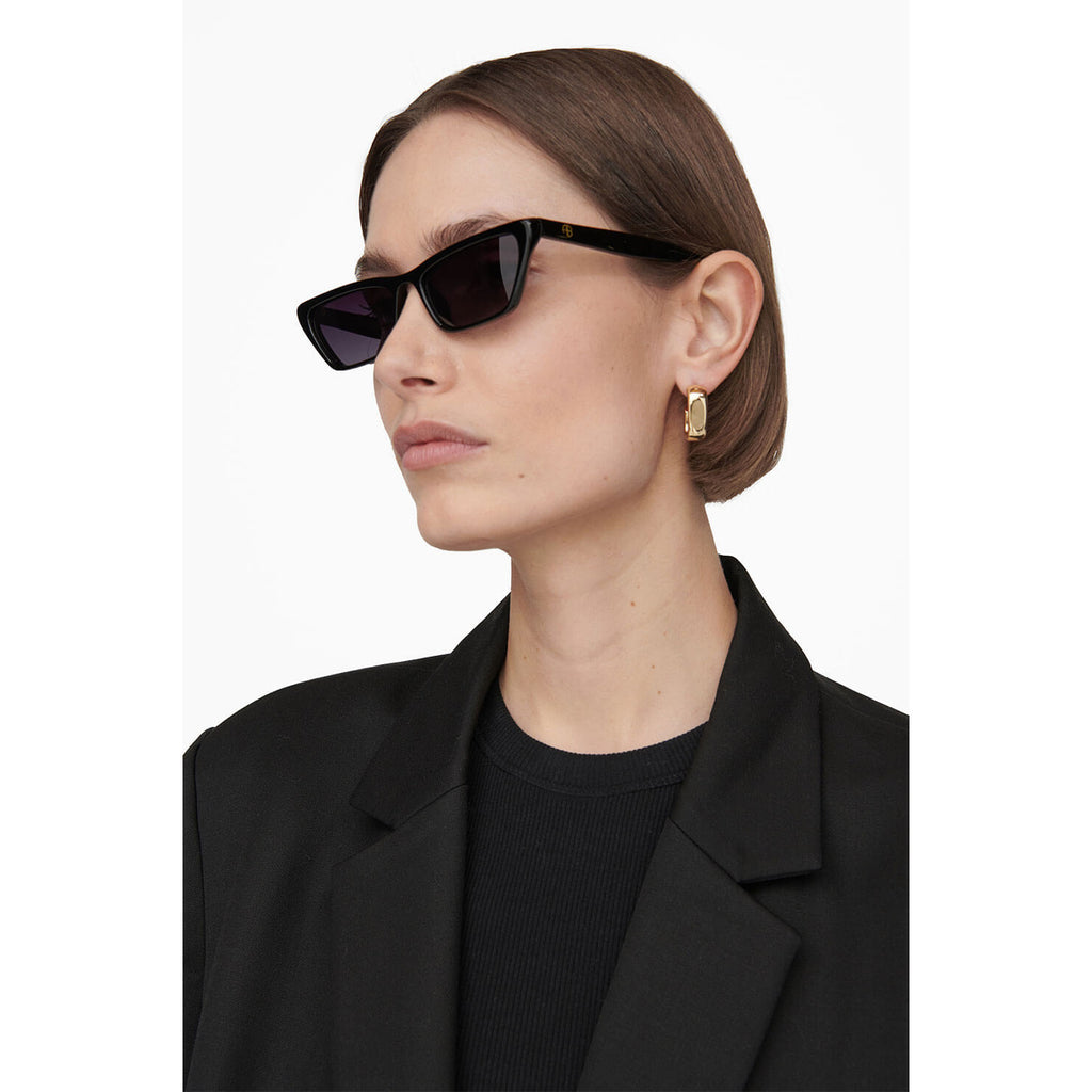 Anine Bing Lyon Sunglasses Black Atelerietheshop