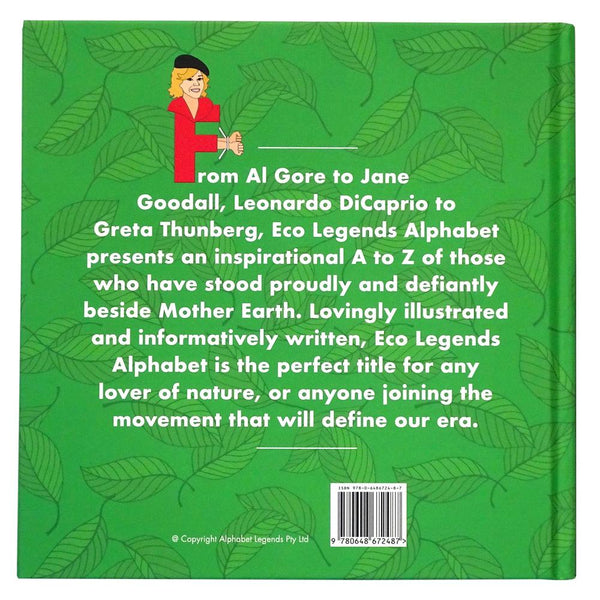 Alphabet Legends ECO Legends Alphabet Book