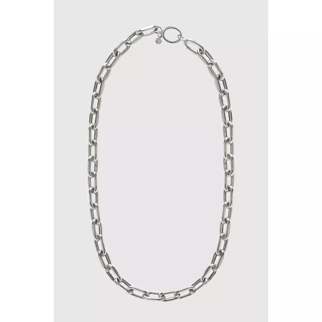 Anine Bing Link Necklace Silver Atelerietheshop