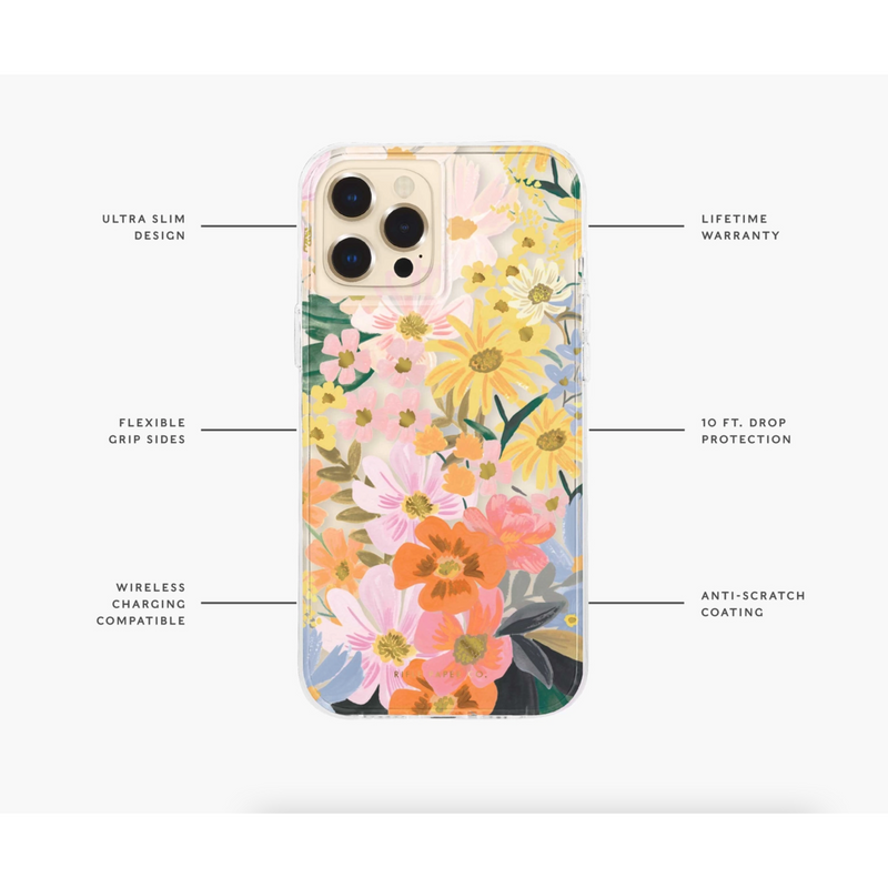 Rifle Paper Co. Clear Marguerite iPhone Case