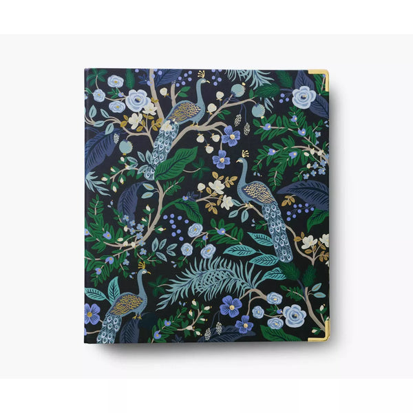 Rifle Paper Co. Peacock Classic Binder