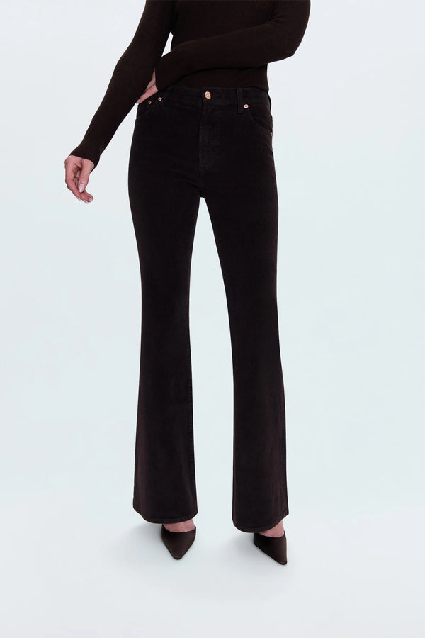Pistola Kinsley Mid Rise Ultra Flare Mocha