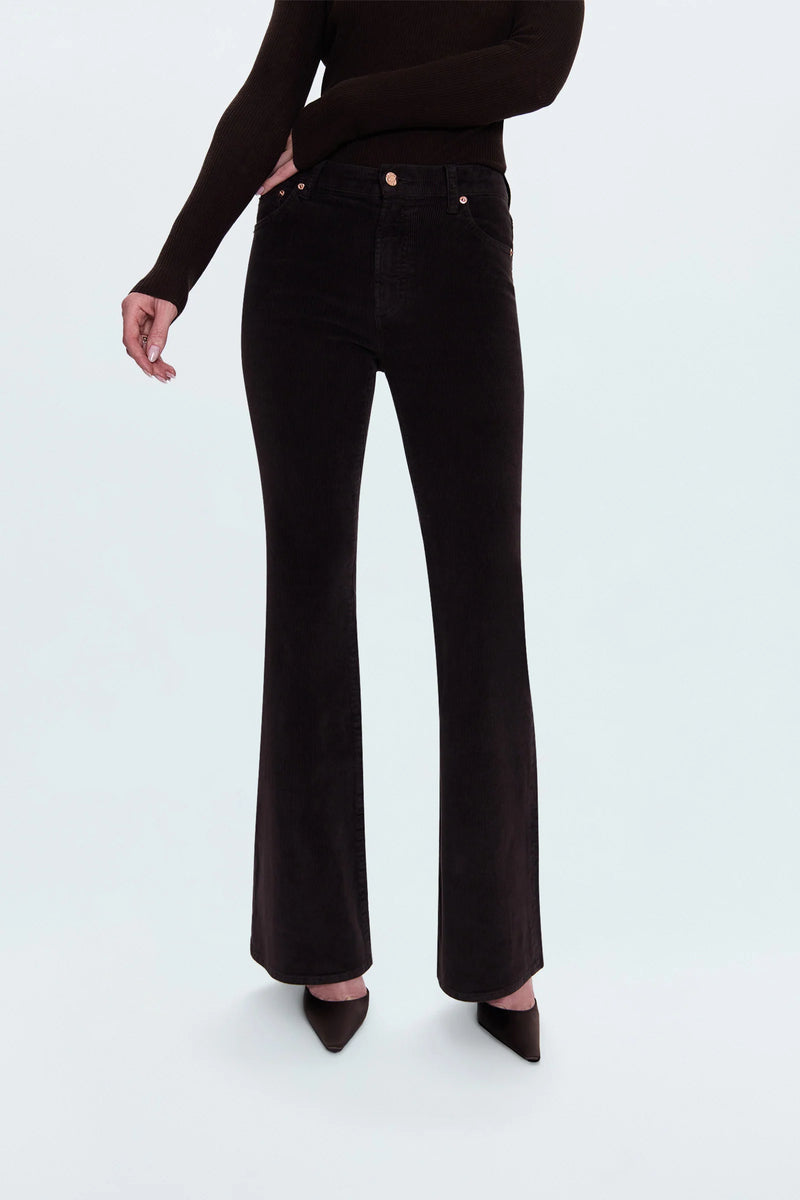 Pistola Kinsley Mid Rise Ultra Flare Mocha