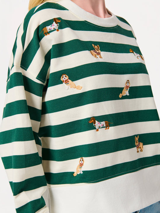 Shiraleah Doggies Relaxed Sweatshirt