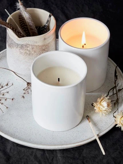 The Floral Society Fragrant Candles Hemp Flower & Citron