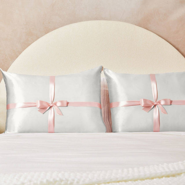 Kit.Sch Holiday Standard Pillowcase 2pc - Ivory