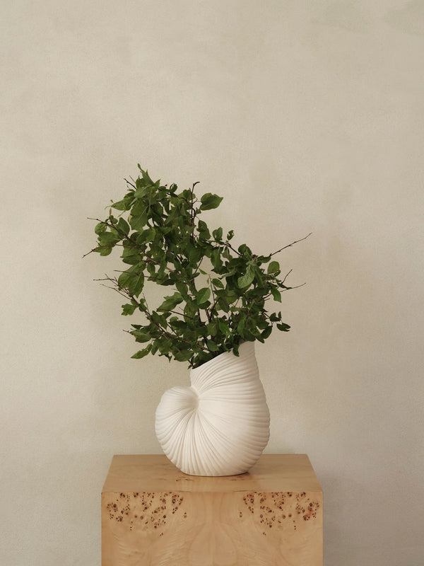 Ferm Shell Vase - Off-white