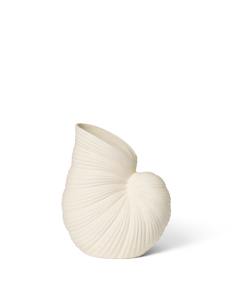 Ferm Shell Vase - Off-white