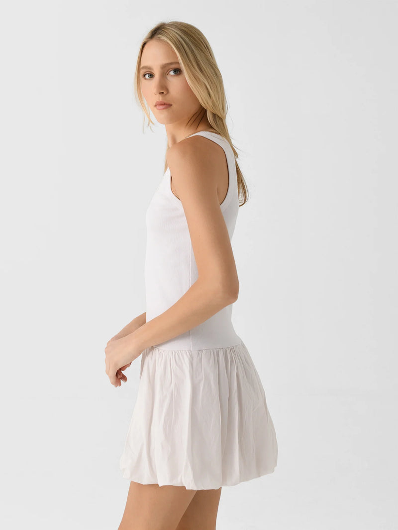 Velvet Isla Scoop Nk Dress Bone