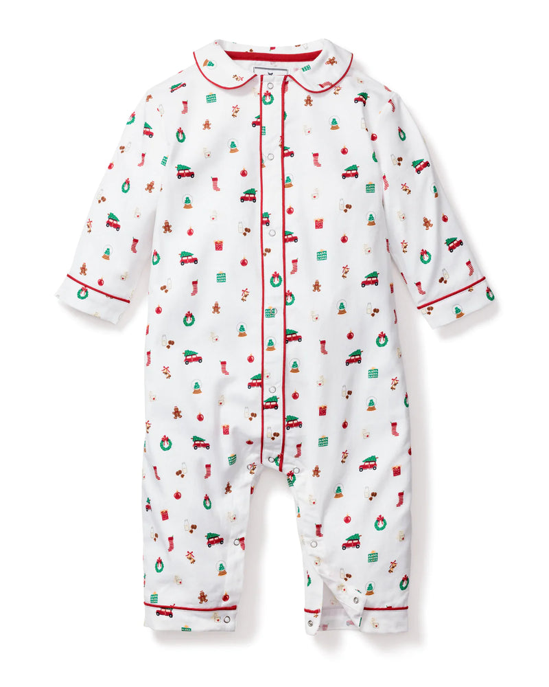 Petite Plume Winter Nostalgia Cambridge Romper