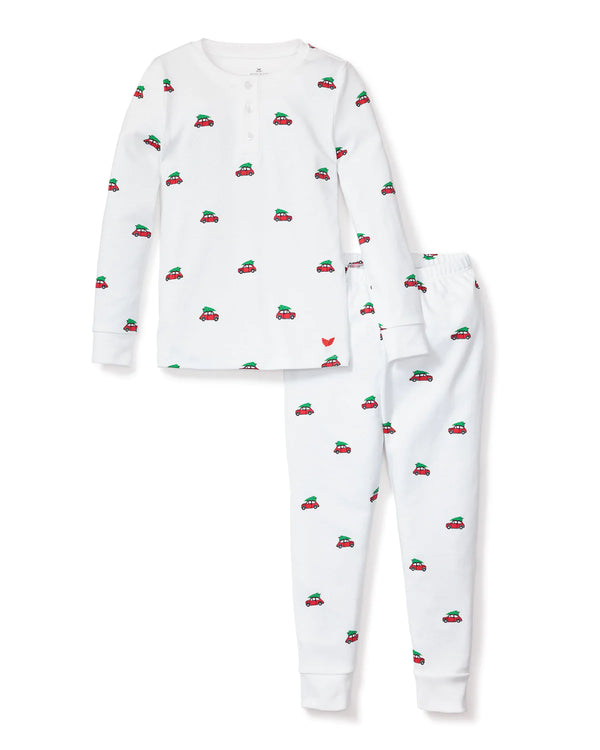Petite Plume 100% Pima Cotton Holiday Journey Pajama