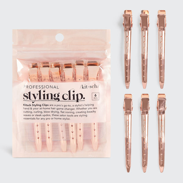 Kit.Sch Styling Clip - Rose Gold