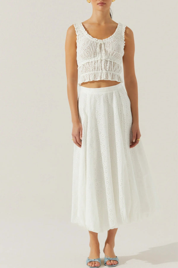 Astr The Label Kissel Top White