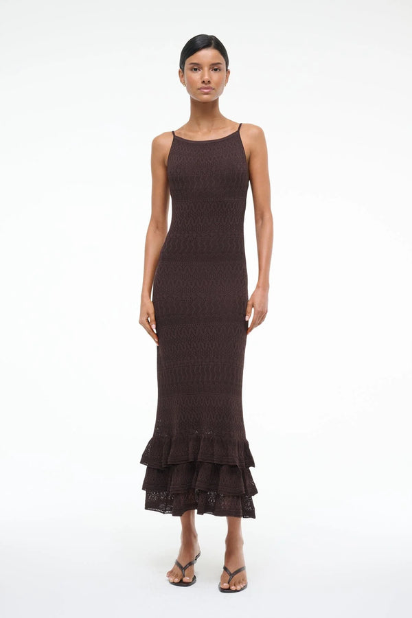 Staud Bliss Dress Earth