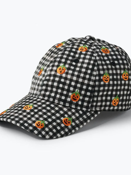 Rifle Paper Co. Pumpkin Gingham Baseball Cap