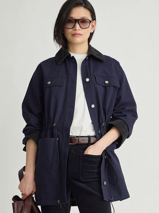Apiece Apart Barn Chore Jacket - Navy