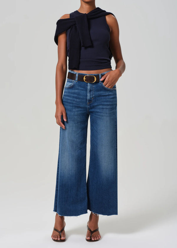 Citizens of Humanity Lyra Long Wide Leg In Ambry