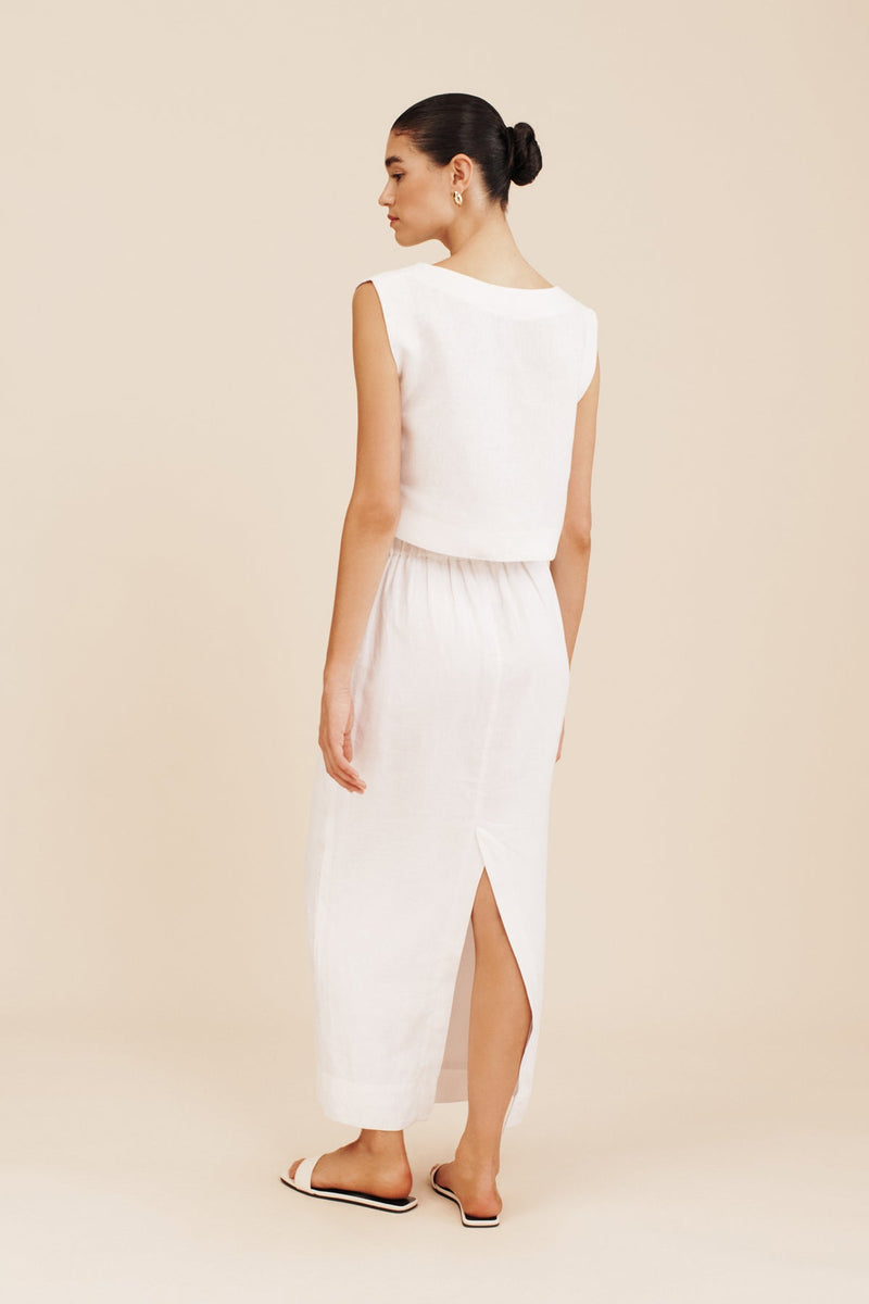 Posse Emma Pencil Skirt Ivory