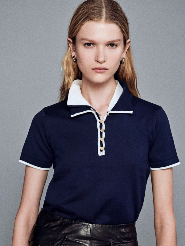 Frame The Sport Polo Navy Multi