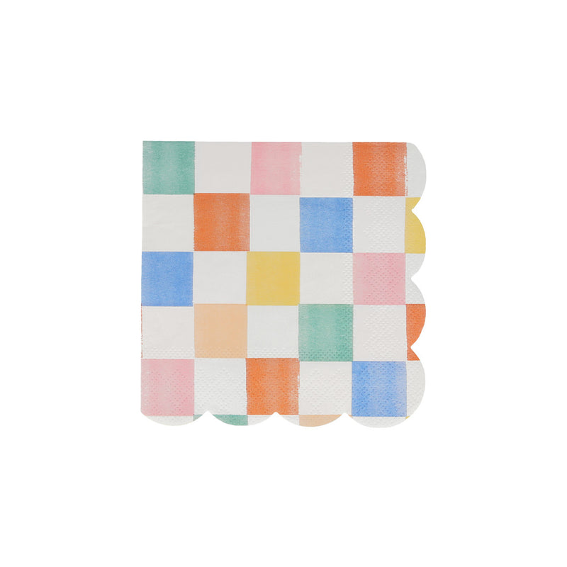 Meri Meri Colourful Pattern Small Napkins