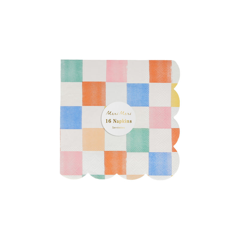 Meri Meri Colourful Pattern Small Napkins
