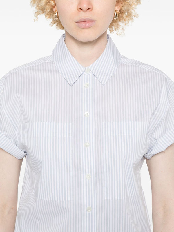 Frame Cuffed Button Up Shortsleeve LCHM