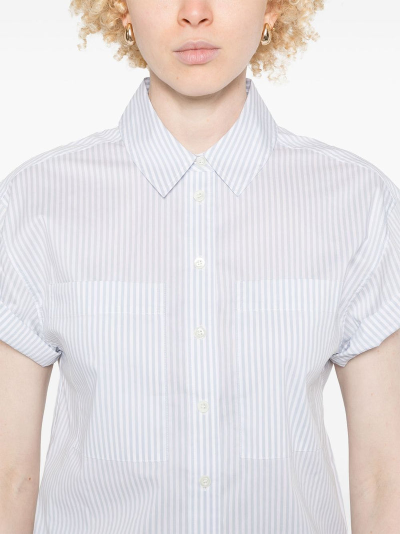 Frame Cuffed Button Up Shortsleeve LCHM