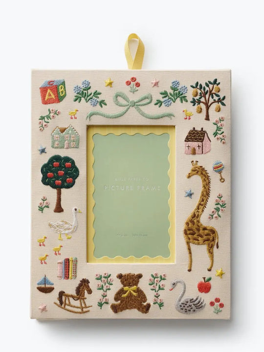 Rifle Paper Co. Storybook Embroidered Picture Frame