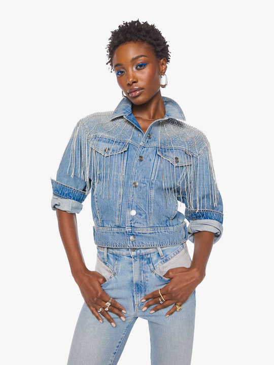 Mother The Fly Away Jacket - Sparkle Emergency Kit