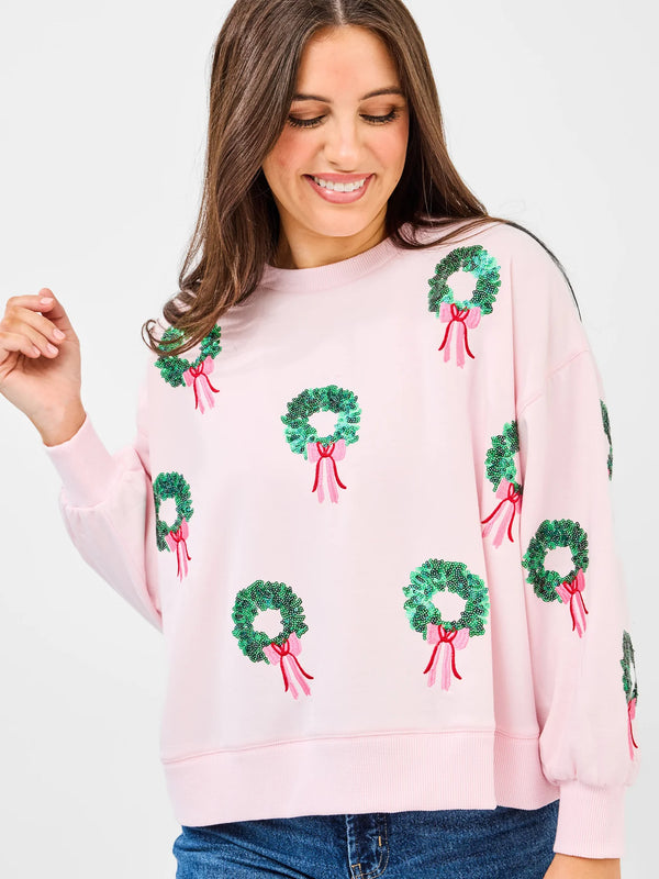 Mary Square Sweatshirt Millie Wreaths