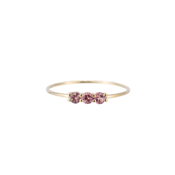 Jennie Kwon Designs Pink Sapphire 3S Ring