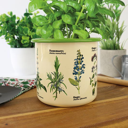Gift Republic Ecologie Plant Pot - Herbs