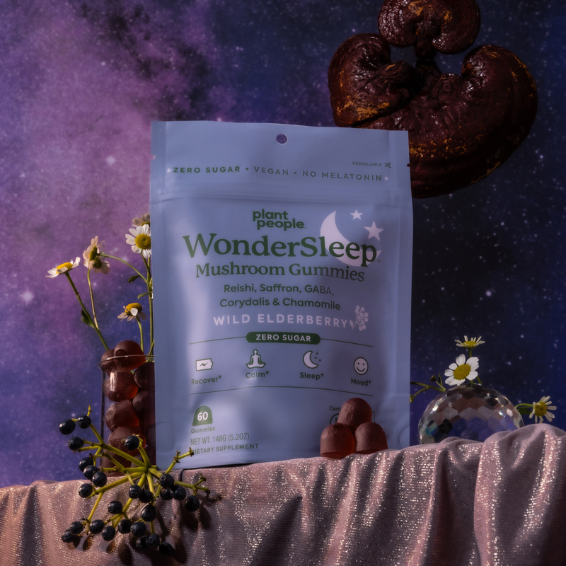 Plant People  WonderSleep Mushroom Gummies - Grab N' Go