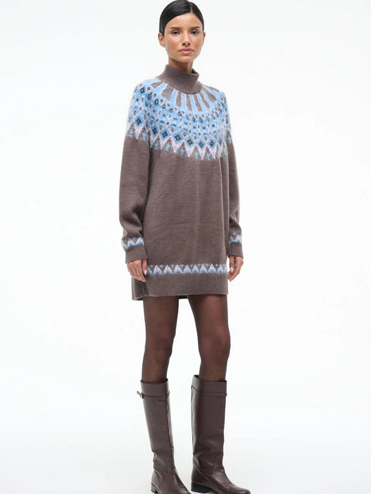 Staud Liza Sweater Dress Banff