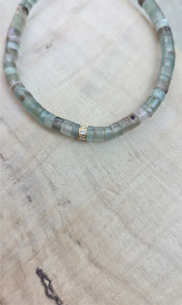 Sydney Evan Pave 4Mm Wheel Bead-