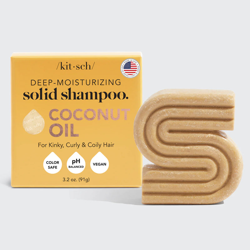 Kit.Sch Coconut Oil Deep- Moisturizing Solid Shampoo Bar