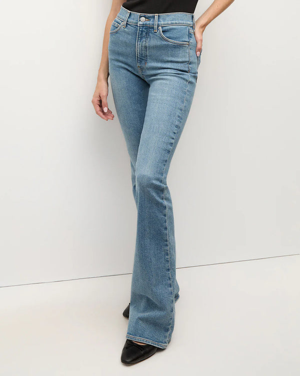 Veronica Beard Beverly High Rise Skinny Flare Wanderer