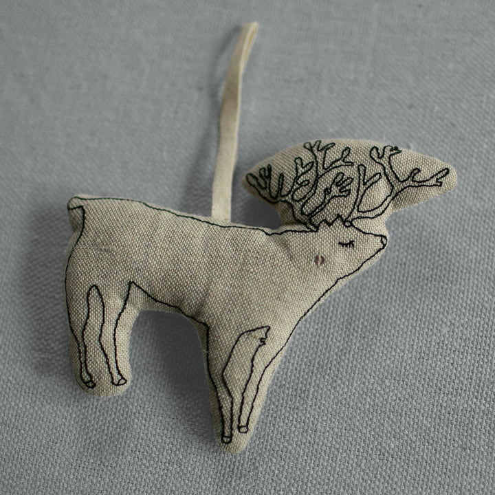 Skippy Cotton The Reindeer, Lavender Ornament