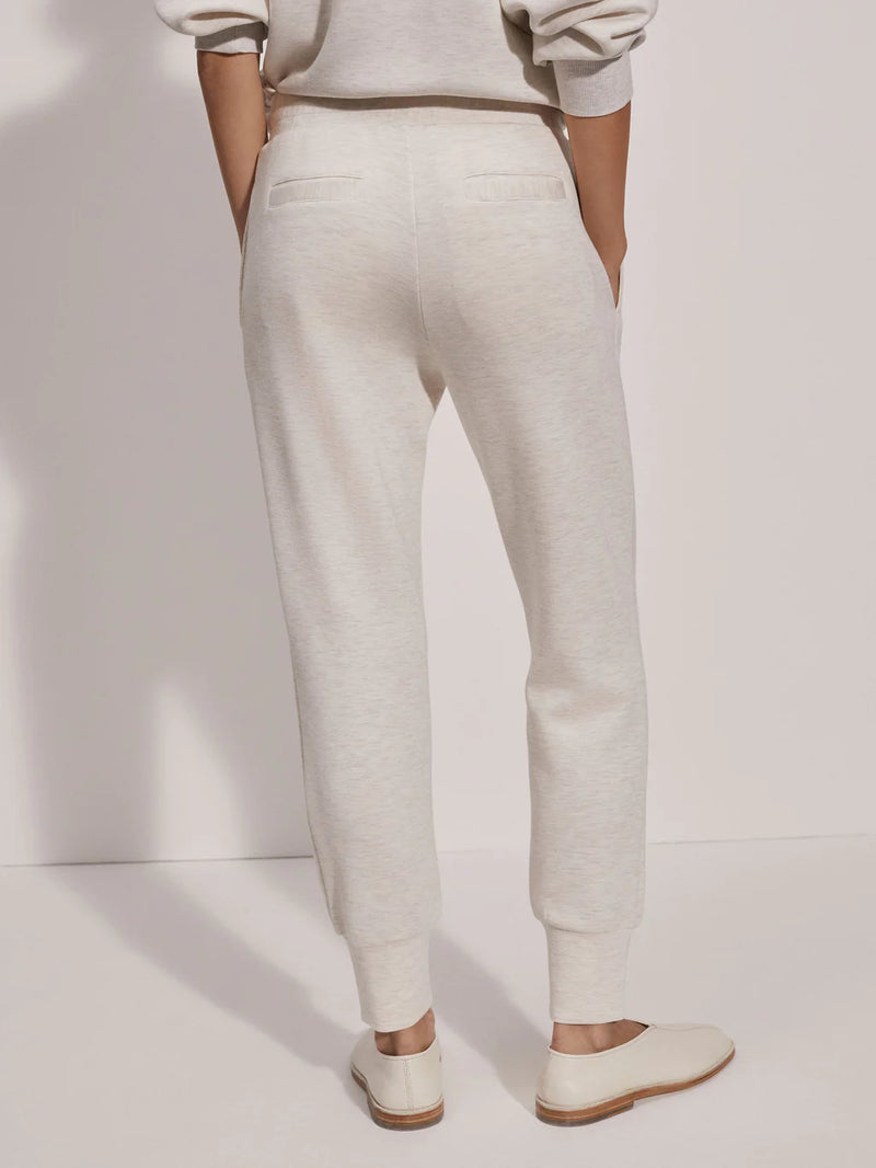 Varley The Slim Cuff Pant 27.5 Ivory Marl