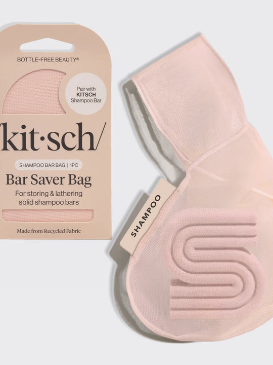 Kit.Sch Shampoo Bar Saver Bag - Blush