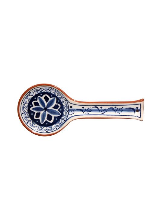 Costa Nova Spoon Rest Alentejo Terracotta - Blue/White