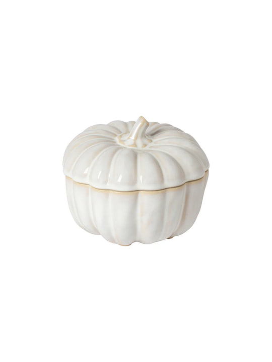 Costa Nova Small Pumpkin Cocotte Silvina - White